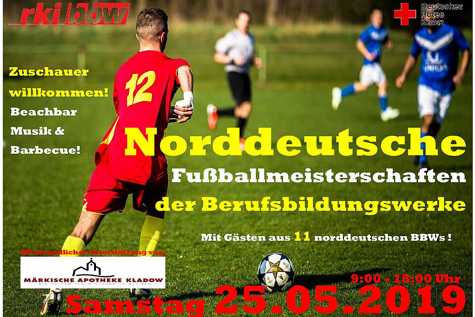 Norddeutsche Fußballmeisterschaften der Berufsbildungswerke am 25. Mai 2019 im RKI BBW
