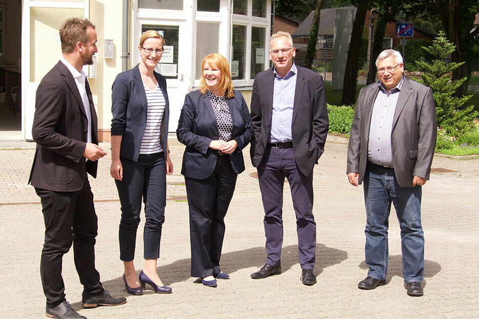 MdB Christina Schwarzer im RKI BBW