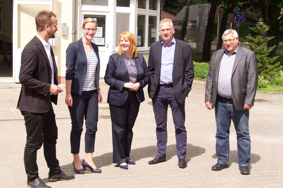 MdB Christina Schwarzer im RKI BBW