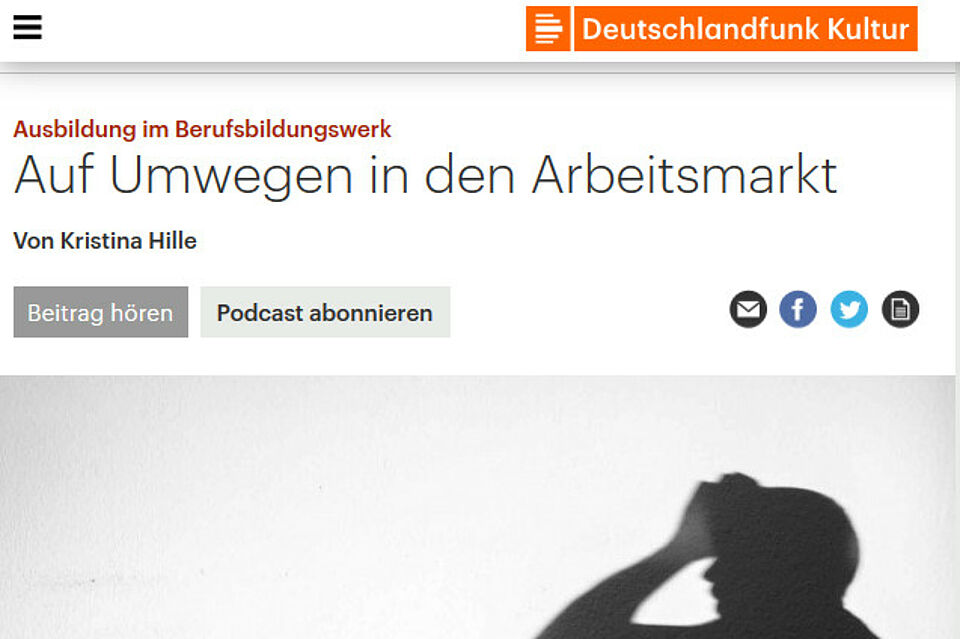 Beitrag zum RKI BBW Berlin im Deutschlandfunk
